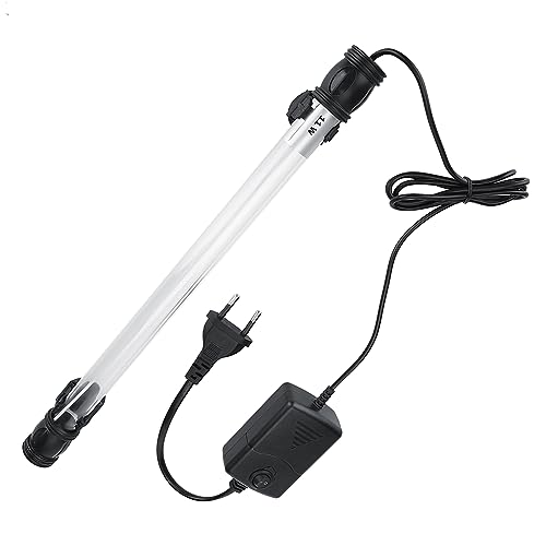 Garosa 220 Bis 240 V Blaue Tauch-Licht-Aquarium-Lampe Wasserpflanzen-Lampe Wasserdichte Saubere Grüne Algen-Lampe für Aquarium-Aquarien(11W) von Garosa