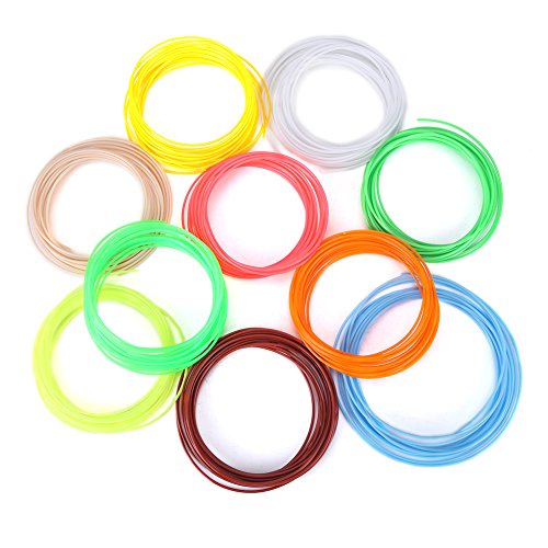3D PCL Filamente, 20 Farben 1,75 mm, Sicherheits 3D Drucker PCL Filament, Präzisions Durchmesser Filament, jede Farbe 16,4 Fuß 3D PCL Filamente, 20 Farben 1,75 mm, Sicherheits 3D Drucker PCL Filament, Präzisions Durchmesser Filament, jede Farbe 16,4 Fuß von Garosa