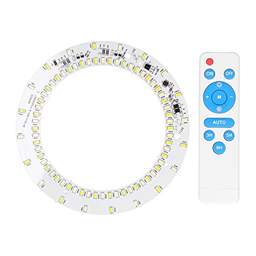 40W 80LED Panel Deckenleuchten Kreis Ringförmig Runde Ersatzplatinenlampe 3,2 V / 3,7 V Weiß + Warmes Licht Zweifarbige Deckenleuchte,LED-Chip von Garosa