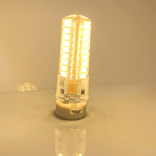 6 Stück GY6.35 LED-Glühbirne, 7 W, 700 Lm, 72 LEDs, Kronleuchter, Energiesparende LED-Mais-Glühlampe für Zuhause, Pendelbeleuchtung, Wand-Wandleuchte, Landschaftsbeleuchtung(#2) von Garosa