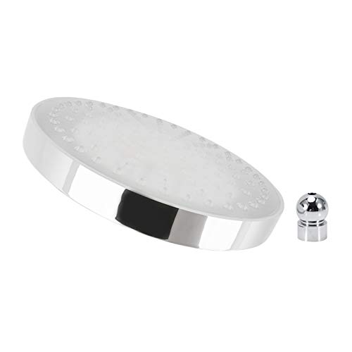 8 "Zoll LED Duschkopf Farbwechsel mit Automatisch Wassertemperatur Sensing Spray Runde Regen Edelstahl Bad RGB LED Lampe 8 "Zoll LED Duschkopf Farbwechsel mit Automatisch Wassertemperatur Sensing Spray Runde Regen Edelstahl Bad RGB LED Lampe von Garosa