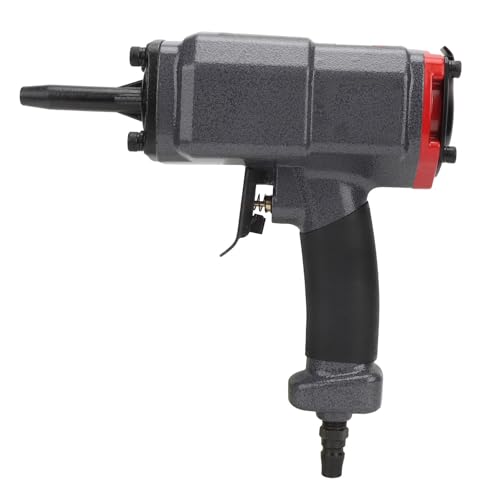 Air Nail Puller Nagelentferner Tragbarer Nagelentferner Professionelles Rutschfestes Nagelzieher-Kit Handwerkzeuge Aluminium + Eisen 0,4-0,7 MPa Pneumatischer Stanznagler von Garosa