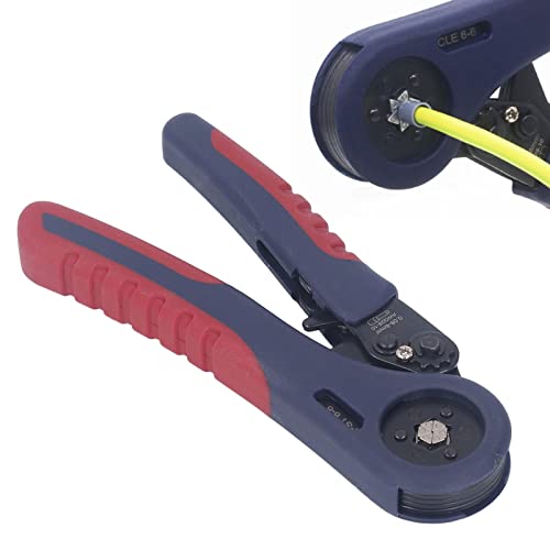 Automatische Einstellung Ratschentyp Drahtschrumpfzange Aderendhülsen-Crimpzange Ergonomisches Ratschendraht-Schrumpfhandwerkzeug von Garosa