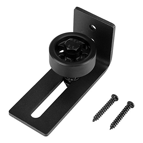 Barn Door Floor Guide Einstellbar Wandhalterung Carbon Steel Roller Guide Bodenleitset für den unteren Teil der Scheune Hardware von Garosa