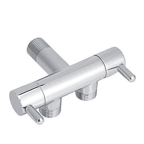 Brause Dusche Umschaltventil Wasserverteiler Messing 2 Wege für Dusche Adapter Duschsystem Home Bad Toiletten Badezimmer Küche WC Waschbecken Armaturen von Garosa