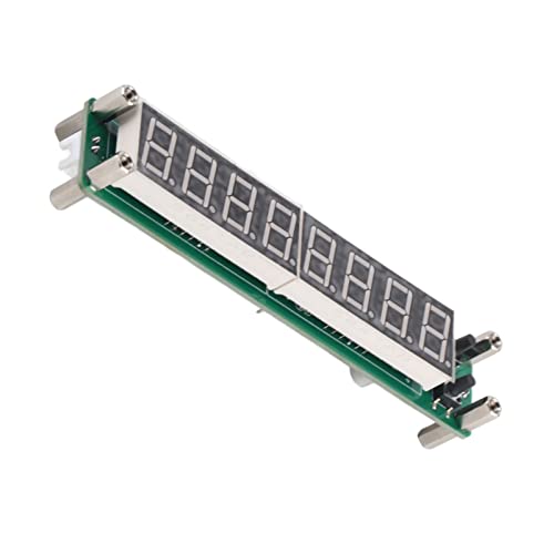 Cymometer-Tester-Modul, Cymometer-Tester-Modul RF-Frequenzzähler PLJ 8LED Frequenzzähler Digitale H-Frequenzanzeige, Spannungsprüfer (Hintergrundbeleuchtete Schrift blau) von Garosa