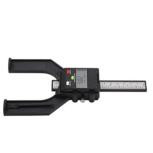 Digital Tiefenmesser Messgerät LCD Magnetisch Selbststehend Höhenmessgerät für Holzbearbeitung und Maschinenbau von Garosa