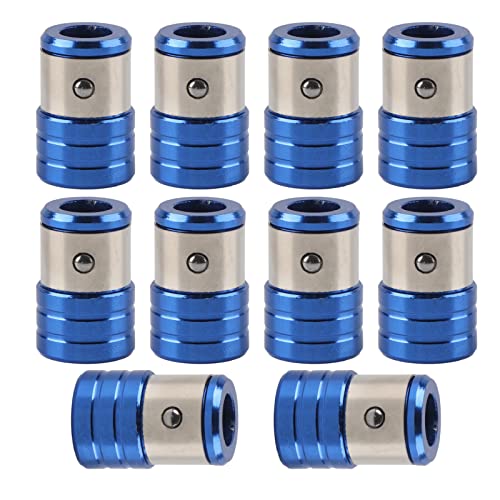 Garosa 10 Pcs Magnetschraube Ringhalter Anti -Schlupfbohrer -Bits Magnetizer Ringschraubendreher Bit Werkzeug Legierung Stahl Abnehmbares Haushaltswerkzeug von Garosa