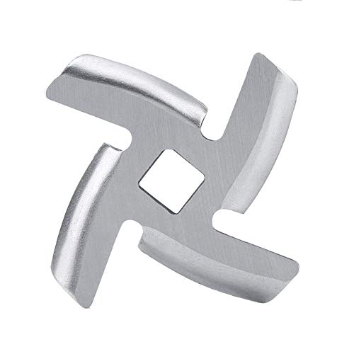 Garosa Fleischwolf Klinge Ersatzteil Edelstahl - Lebensmittel Brecher Cutter Messer für Elektrische oder Manuelle Fleischwolf S von Garosa