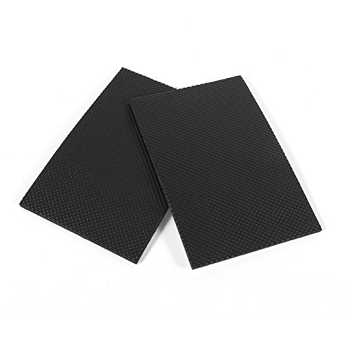 2 Stücke Gummifüße Pads rutschfeste Selbstklebende Bodenschützer Möbel Sofa Tisch Stuhl Gummifüße Pads Schwarz (Rechteck) von Garosa