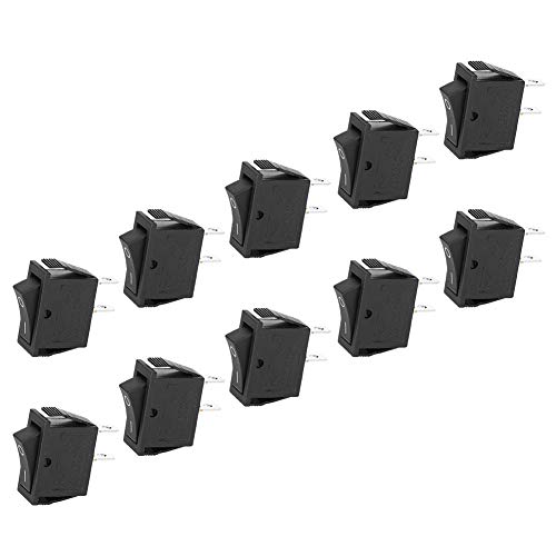 Garosa 2-polelschalter-Wechselschalter Toggle Switch 2-Position Ein/Aus KCD3 16A250VAC 20A125VAC mit Silberanschluss für Haushaltsgeräte von Garosa