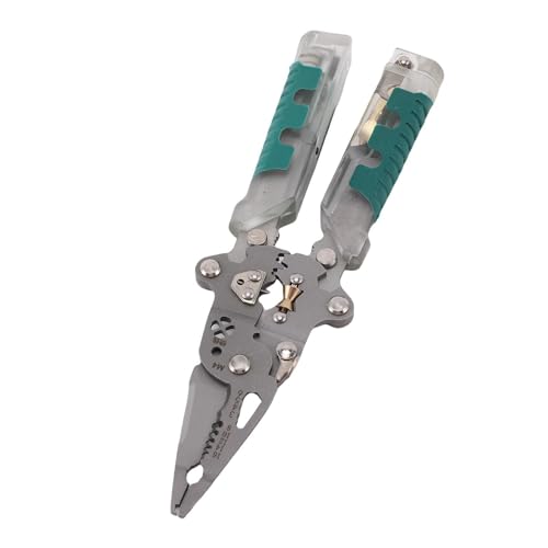 Garosa 20 in 1 Drahtstripper, Multifunktionales Elektrisches Werkzeug Zum Streifen von Crimps -Spannungstests mit Faltbarem Design, für die Wartung der Kfz -Verkabelung 8,8 Zoll von Garosa