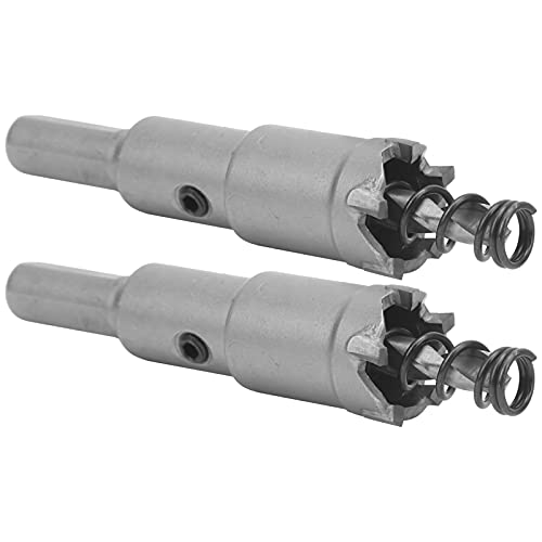 Garosa 2Sets Hardlegierungsloch -Sägen -Cutter TCT Bohrer für die Öffnung von Stahlplatten mit Hoher Effizienz Industriewerkzeuge (φ21,5 mm) von Garosa