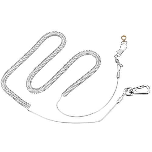 6Mt Papagei Vogel Anti-Biss Fliegen Training Seil Leine Kits für Agapornis Fischeri Nymphensittiche Starling Vögel (4.5MM) von Garosa