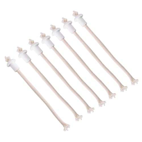Garosa 7pcs Dochthalter Hitzebeständige Baumwolle Alkohol Brenner für Weinflasche Öl Kerze Lampe Fiberglas Industriell Wissenschaftlich Zubehör Garosa 7pcs Dochthalter Hitzebeständige Baumwolle Alkohol Brenner für Weinflasche Öl Kerze Lampe Fiberglas Industriell Wissenschaftlich Zubehör von Garosa