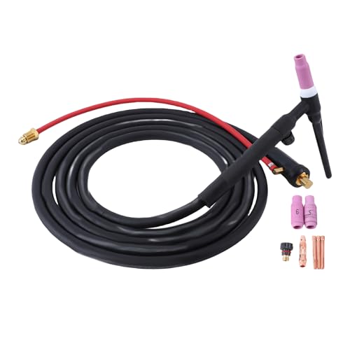Garosa 8m TIG -Schweißbrenner WP 17V 150A, Gummischlauch Nylonschicht Liftstil Argon -TIG -Torch mit Stecker für ARC200 MIG200 MIG250 ARC205 Pro Mig205 Pro Schweißer Garosa 8m TIG -Schweißbrenner WP 17V 150A, Gummischlauch Nylonschicht Liftstil Argon -TIG -Torch mit Stecker für ARC200 MIG200 MIG250 ARC205 Pro Mig205 Pro Schweißer von Garosa