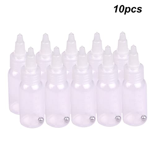 Garosa Airbrush-Farbflaschen Gläser Töpfe mit Deckel 10pcs 35cm/1,2 Unzen für Dual-Action-Luftpinsel Durchscheinende PP-Material, das mit Olympos Hansa Paasche Grex für Airbrushing-Zubehör (10pcs Garosa Airbrush-Farbflaschen Gläser Töpfe mit Deckel 10pcs 35cm/1,2 Unzen für Dual-Action-Luftpinsel Durchscheinende PP-Material, das mit Olympos Hansa Paasche Grex für Airbrushing-Zubehör (10pcs von Garosa