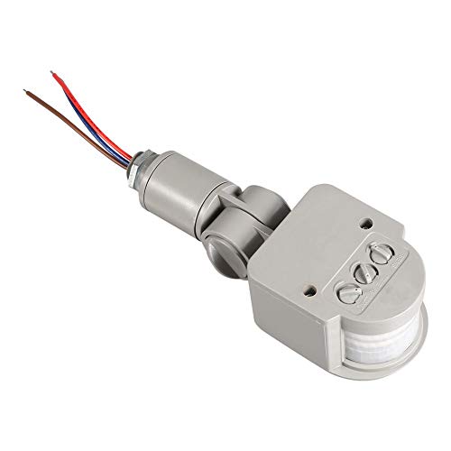 Garosa Bewegungsmelder Detektor Infrarotwand Installation Schalter Grau Sensor LED Außensicherheits Lampen automatische Modul Kontrollleuchte von Garosa