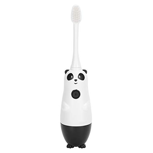 Elektrische Zahnbürste, Panda Pattern Zahnreinigungsbürste wasserdichte Ultraschallbürste Vibrierende, weiche, wiederaufladbare Zahnbürste für Kinder im Alter von 1 bis 12 Jahren von Garosa