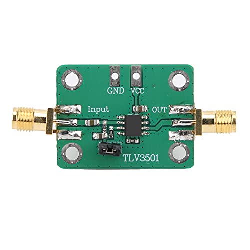 Garosa Hochgeschwindigkeitsvergleichsmodul Einkanal Frequenzmesser Frontformungsmodul TLV3501 2.7-5VDC-System Professionelles Design Wellenform mit SMA FEMPAN von Garosa