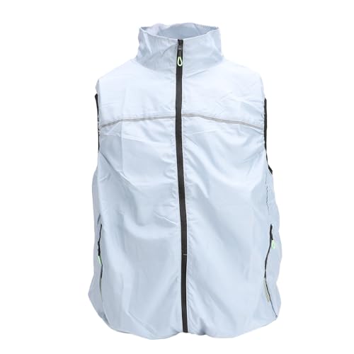 Garosa Körperkühlung Weste Polyester Kühlmantel mit Lüfter USB 3 -Geschwindigkeit Verstellbar Unisex Klimaiger Sommerarbeitsschutz für Heißes Wetter Arbeiten (M) von Garosa