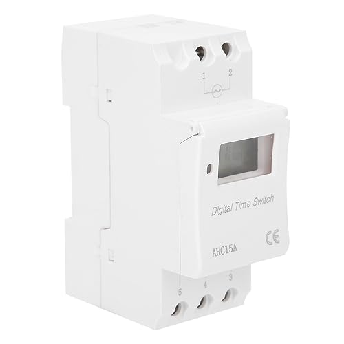 Garosa LCD -Display -Zeitschalter Digital Timer Switch DIN RAIL MOUNT 16 Ein-/Aus -Programm Countdown -Funktion mit LCD -Bildschirm für Industrie -Home -Automatisierung AC220V -240V Garosa LCD -Display -Zeitschalter Digital Timer Switch DIN RAIL MOUNT 16 Ein-/Aus -Programm Countdown -Funktion mit LCD -Bildschirm für Industrie -Home -Automatisierung AC220V -240V von Garosa