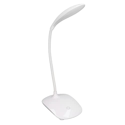 Garosa LED Leselicht LED Schreibtisch Tischlampe Touch Control USB Wiederaufladbar 3 Beleuchtungsmodi 360° Flexible Schwanenhalslampe für Kinder Studentenwohnheim Schlafzimmer Weißes Licht von Garosa
