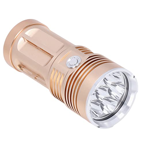 Garosa LED-Taschenlampe, 8000LM Super Bright Taschenlampen Aluminiumlegierung Tragbare Zoom-Taschenlampe für Camping, Wandern, Outdoor, Notfall,Taschenlampe von Garosa