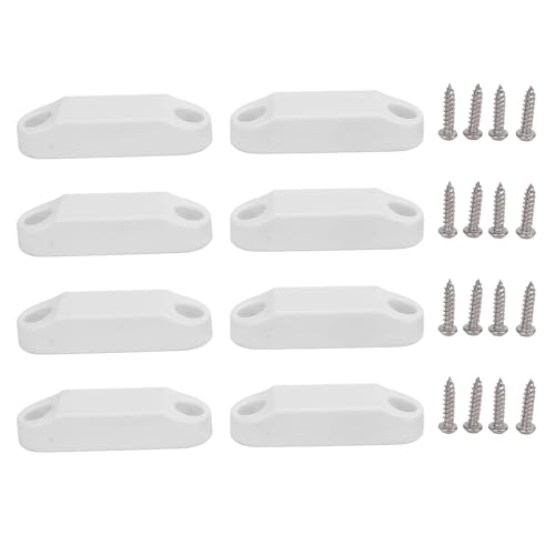 Garosa Magnetische Gepäcktürtür Catch RV Aufbewahrungstür Magnet Türhalter Kit mit Super Starken Magneten für Wohnmobilanhänger Motorrad -Hausbrüke von Garosa