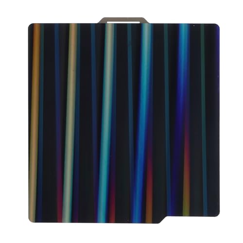Garosa PEY, PEI Build Platte Doppelseitiges 3 -Schicht -Design, Einfache Modellentfernung, Hoher Temperaturbeständigkeit, 257x257mm für Lab X1 X1e P1p P1s 3D Drucker mit Strukturiertem und Glattem von Garosa