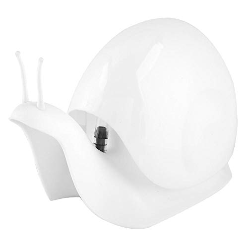 Seife Flüssigkeitsspender Schnecke Form Presse Stil Arbeitsplatte Lotionspender Pumpe Flasche Home Küche Bad Zubehör Seifenspender Süßer Schneckenseifenspender (120 ml) (White) von Garosa