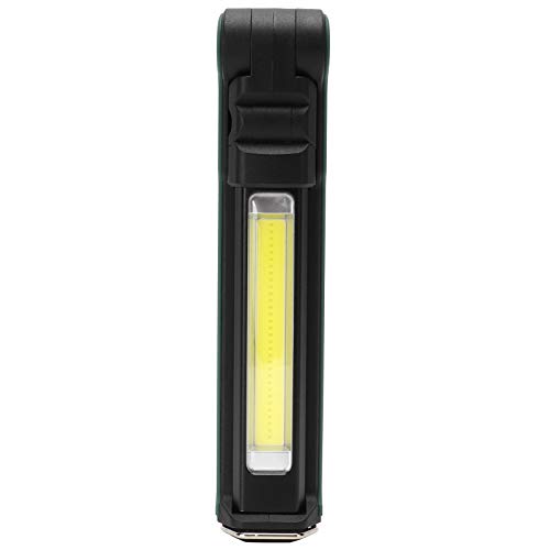 Garosa Tragbare USB-Taschenlampe Tragbare Faltbare wiederaufladbare Autoreparatur-Notfall-LED-Arbeitsleuchte mit magnetisch rotierender COB-Inspektion für Nachtcamping im Freien,Notlicht von Garosa