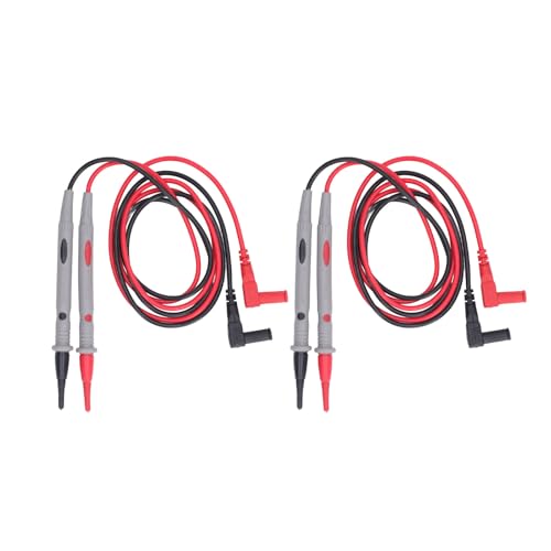 Garosa Universeller Multimeter -Test -Leads Silikon Test Sondennadeln Elektrische Testdrahtkit für Schnelle Reaktion und Stabiler Strom (20A) von Garosa