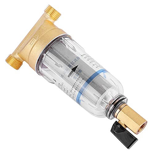 Garosa Wiederverwendbarer Spin-Down-Sediment-Wasserfilter Wasserhahn Wasserfilter 3/4" Male Thread von Garosa