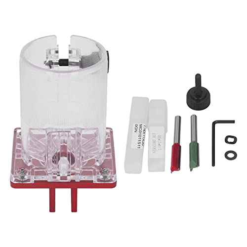 Handfräser-Halterung, Verstellbare Schlitz-Holzfräser-Schlitzhalterung, Begrenzungsschacht-Design mit Skala für DIY-Möbel, 13 Bis 36 Mm Holzplatte, Aluminiumlegierung, Kunststoff Handfräser-Halterung, Verstellbare Schlitz-Holzfräser-Schlitzhalterung, Begrenzungsschacht-Design mit Skala für DIY-Möbel, 13 Bis 36 Mm Holzplatte, Aluminiumlegierung, Kunststoff von Garosa