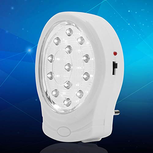 Hausnotlicht, 13 LED-Notlicht, Wiederaufladbare Hauslampe, Automatische Stromausfall-Ausfall-Taschenlampe, Kommerzielle Notleuchten von Garosa