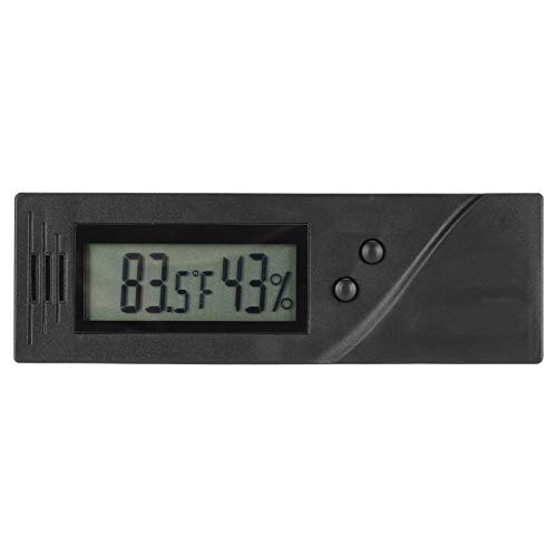 Hygrometer Thermometer, Feuchtigkeits und Temperatur Digitalmonitor für Zigarren Humidor Zubehör für Innenräume von Garosa