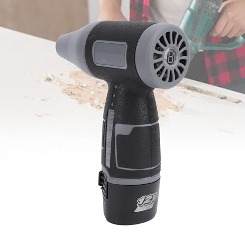 Jet Dry Mini-Gebläse, 130.000 U/min, Tragbarer Hand- Zum Blasen von Blattstaub, Autowaschen, Maximale Leistung 1050 W (Garosady16vakqs0-12) von Garosa