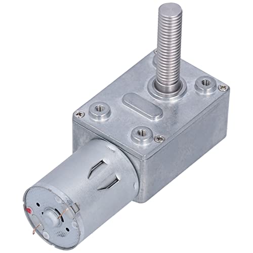 Jgy-370 Industrieantrieb Schneckengetriebemotor M8 Gewindewelle Langsamer Motor Selbsthemmender Motor Mikro-Schneckengetriebemotor (Dc12V 30Rpm) von Garosa