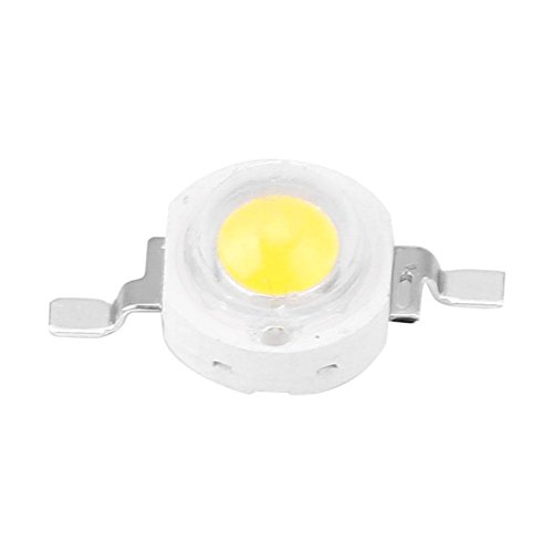 Garosa LED-Chips, 1W High Power LED Perlen Light Emitter Komponenten Beleuchtungskörper DIY Zubehör SMD LED Light-Emitting Diode(Warmweiß) von Garosa