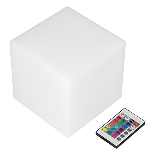 LED Cube Light 16-Farben 4-Modus Stimmungslampe Nachtlicht mit Fernbedienung für Indoor Home Schlafzimmer Bar KTV Tischatmosphärenlicht Romantische Dekorative Beleuchtung,dekorative Desktop-Leuchten von Garosa