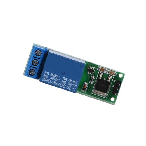 Motherboard, Low Pulse Trigger Board Mini-Flip-Flop-Verriegelungsrelaismodul Bistabiler selbsthemmender Schalter 6-24 V für Haushaltsgeräte Motherboard, Low Pulse Trigger Board Mini-Flip-Flop-Verriegelungsrelaismodul Bistabiler selbsthemmender Schalter 6-24 V für Haushaltsgeräte von Garosa