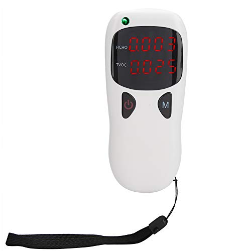 Luftqualitätsmonitor Formaldehyd-Detektor mit LED-Anzeige Tragbare genaue Luftqualitätsprüfung Innenraumverschmutzungsmesser-Sensor HCHO TVOC-Monitor Luftqualitätsmonitor Formaldehyd-Detektor mit LED-Anzeige Tragbare genaue Luftqualitätsprüfung Innenraumverschmutzungsmesser-Sensor HCHO TVOC-Monitor von Garosa