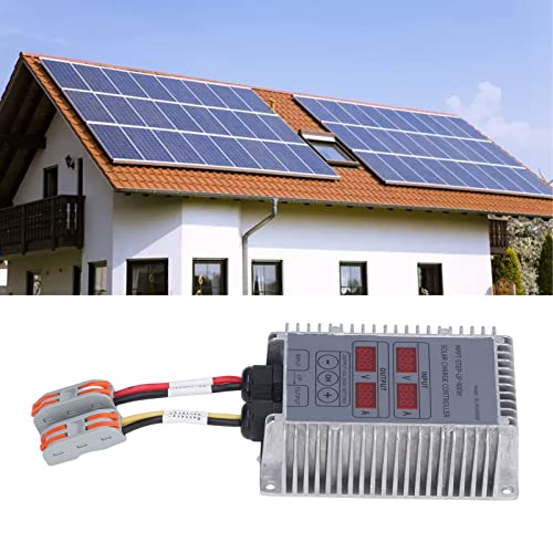 MPPT-Solarzellen-Laderegler 24 Bis 85 V mit Einstellbarer Anzeigespannung, Regenfester Regler für Elektrofahrzeuge (400 W) von Garosa