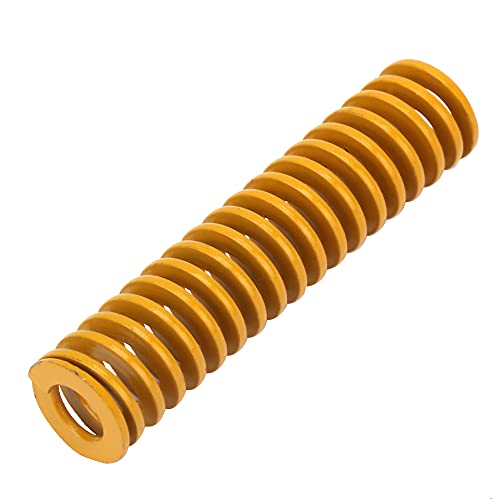 Matrizenfeder Gelb, 2 Stück Matrizenfeder, Extra Leichte Kompression, Gelber Matrizenfeder-Außendurchmesser 12 Mm für Matrizenmaschinen, Druckfedern (TF12*50mm) von Garosa