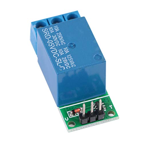 Relaismodul 1-Kanal-DC 5V-Flipflop-Verriegelungsrelais Bistabiler selbsthemmender Schalter Low-Pulse-Trigger-Board zur Steuerung von DC-Motoren 【2er Pack】 von Garosa