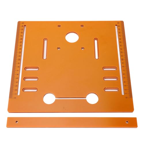 Schneidehilfe mit Stabiler Konstruktion, Große Abdeckplatte Universell für 4-Zoll-Modelle, Schneidemaschinen-Grundplatte 28 X 25 Cm von Garosa