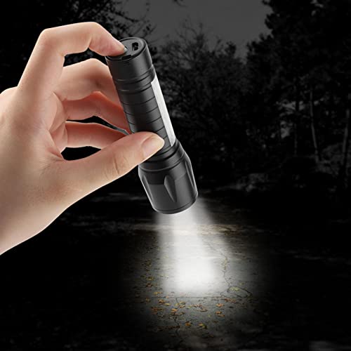 Teleskopische Taschenlampe Wasserdicht Tragbar XPE COB 4 Modi LED Regendicht Beleuchtung Lampe für Radfahren Wandern Camping Notfall Outdoor von Garosa