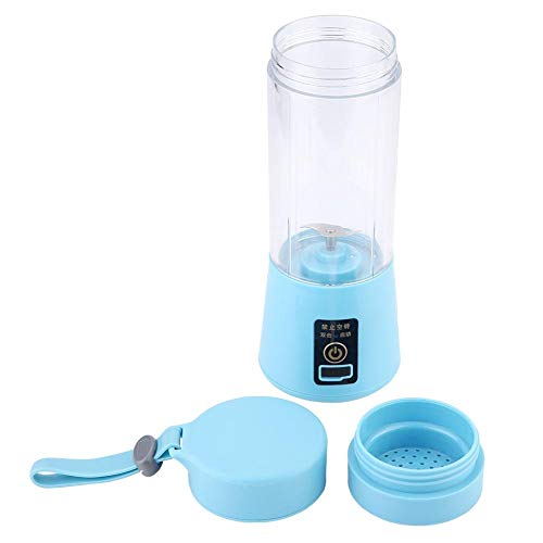 USB Electric Portable Juicer Cup Mini Reisesicherheit Blender Cup Stärkere Leistung mit Akku(Blue),Entsafter von Garosa