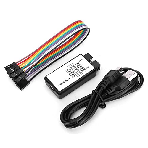 USB Logic Analyzer-Gerät, USB-Kabel 24 MHz 8-Kanal-Eingangsspeicher Logic Analyzer Mini Digital Pocket Size,Logikanalysator von Garosa